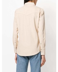 Camicia elegante beige di Calvin Klein Jeans