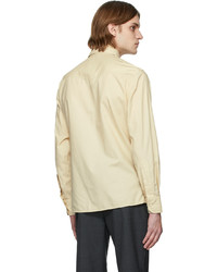 Camicia elegante beige di Brunello Cucinelli