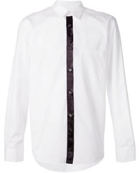 Camicia elegante bianca e nera di Comme Des Garcons Homme Plus