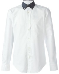 Camicia elegante bianca e nera di Lardini