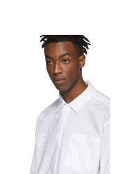 Camicia elegante bianca di Moncler Genius