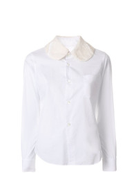 Camicia elegante bianca di Comme des Garcons