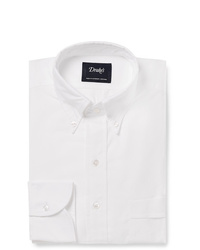 Camicia elegante bianca di Drake's