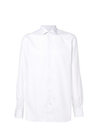 Camicia elegante bianca di Isaia