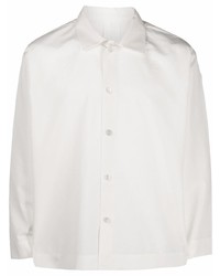 Camicia elegante bianca di Issey Miyake