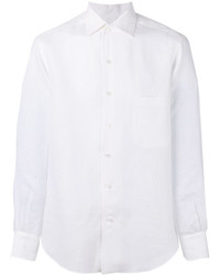 Camicia elegante bianca di Loro Piana