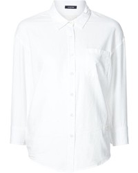 Camicia elegante bianca di R 13
