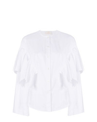 Camicia elegante bianca di Sara Battaglia