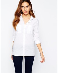 Camicia elegante bianca di Warehouse