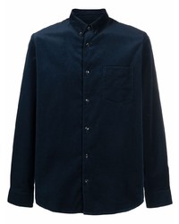 Camicia elegante blu scuro di A.P.C.