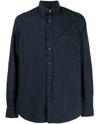 Camicia elegante blu scuro di Aspesi