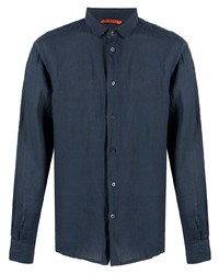 Camicia elegante blu scuro di Barena
