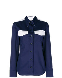 Camicia elegante blu scuro di Calvin Klein 205W39nyc