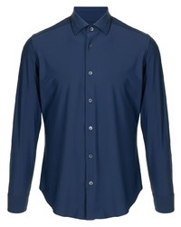 Camicia elegante blu scuro di Corneliani