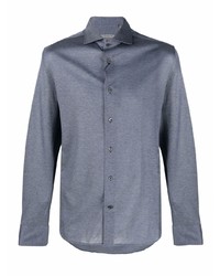 Camicia elegante blu scuro di Corneliani