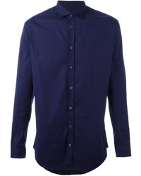 Camicia elegante blu scuro di DSQUARED2