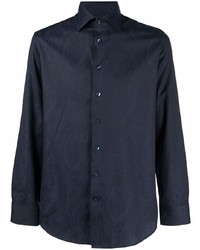 Camicia elegante blu scuro di Etro