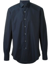 Camicia elegante blu scuro di Lanvin