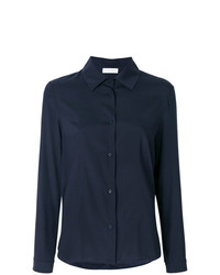 Camicia elegante blu scuro di Le Tricot Perugia