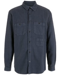 Camicia elegante blu scuro di OSKLEN