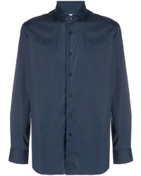 Camicia elegante blu scuro di Xacus