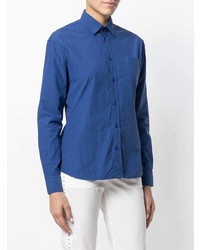 Camicia elegante blu di Tomas Maier