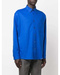 Camicia elegante blu di Marni