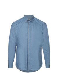Camicia elegante blu di Cerruti 1881