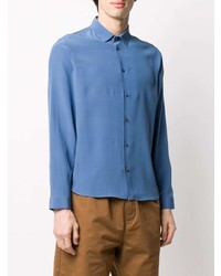 Camicia elegante blu di Gucci