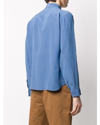 Camicia elegante blu di Gucci