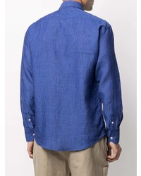 Camicia elegante blu di Frescobol Carioca