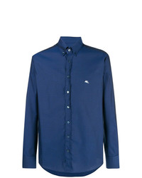 Camicia elegante blu di Etro