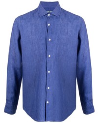 Camicia elegante blu di Frescobol Carioca