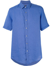 Camicia elegante blu di Hugo Boss