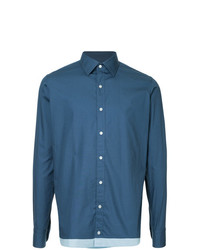 Camicia elegante blu di Kolor