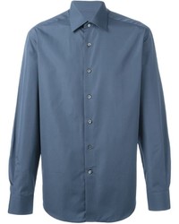 Camicia elegante blu di Lanvin