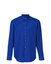 Camicia elegante blu di Maison Margiela