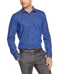 Camicia elegante blu di Seidensticker
