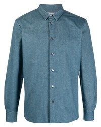 Camicia elegante blu di Stephan Schneider