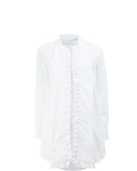 Camicia elegante con volant bianca di Comme des Garcons