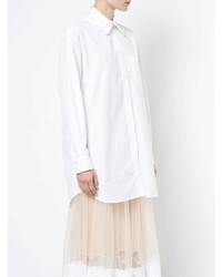 Camicia elegante decorata bianca di Simone Rocha
