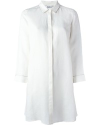 Camicia elegante di lino bianca di Max Mara