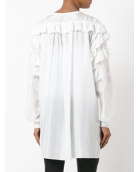 Camicia elegante di pizzo bianca di Faith Connexion