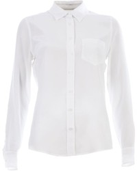 Camicia elegante di seta bianca di Equipment