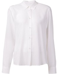 Camicia elegante di seta bianca di Lareida