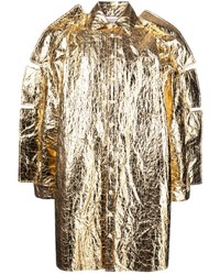 Camicia elegante dorata di Walter Van Beirendonck