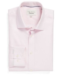 Camicia elegante geometrica rosa