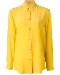 Camicia elegante gialla di Acne Studios