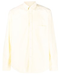 Camicia elegante gialla di Baracuta