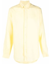 Camicia elegante gialla di Bluemint